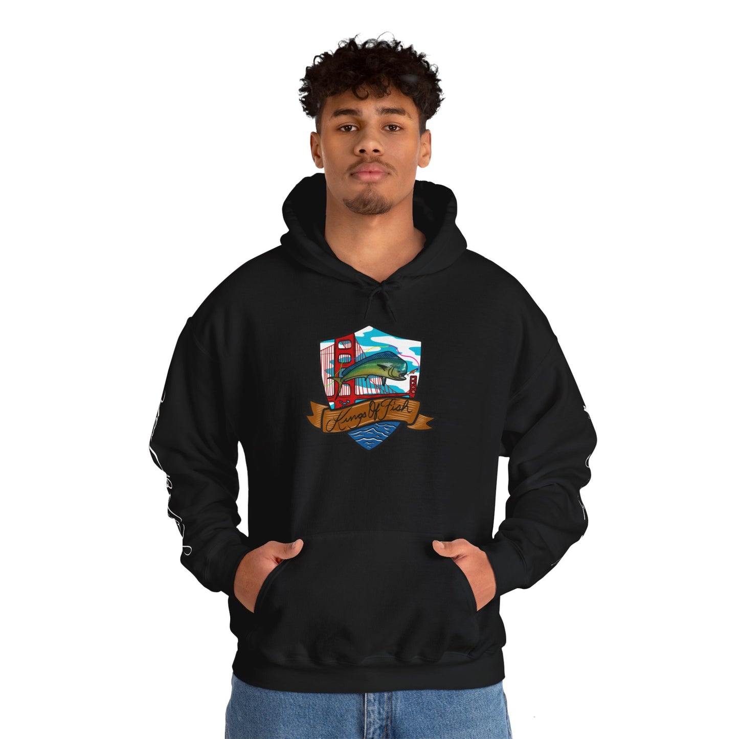 Kings Of Fish Unisex Heavy Blend Hooded Sweatshirt