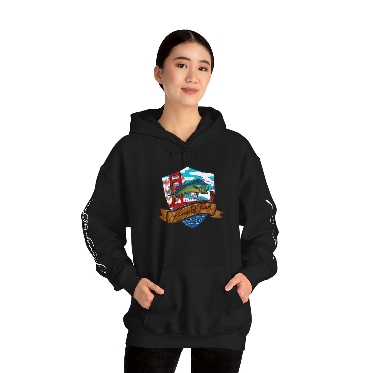 Kings Of Fish Unisex Heavy Blend Hooded Sweatshirt