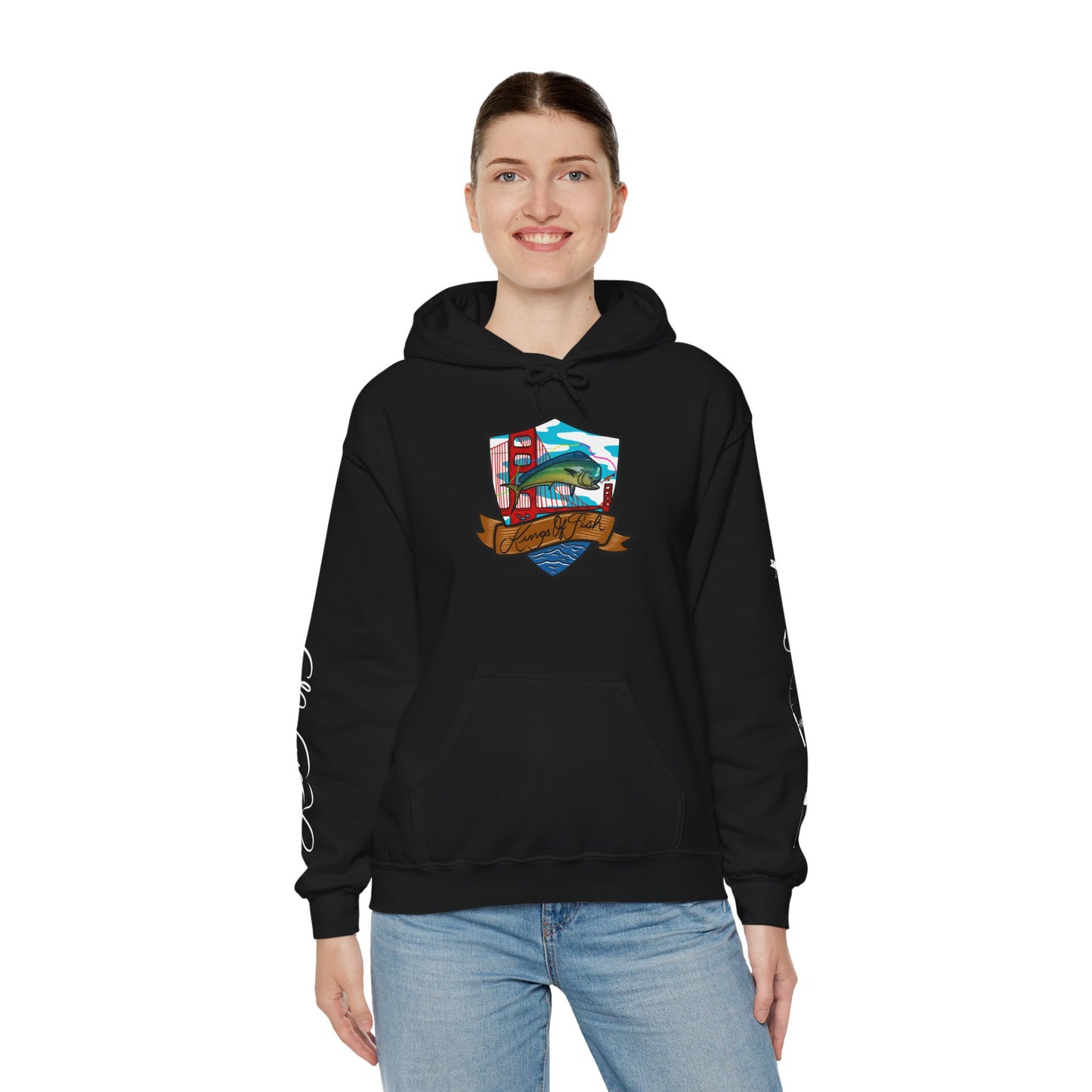 Kings Of Fish Unisex Heavy Blend Hooded Sweatshirt