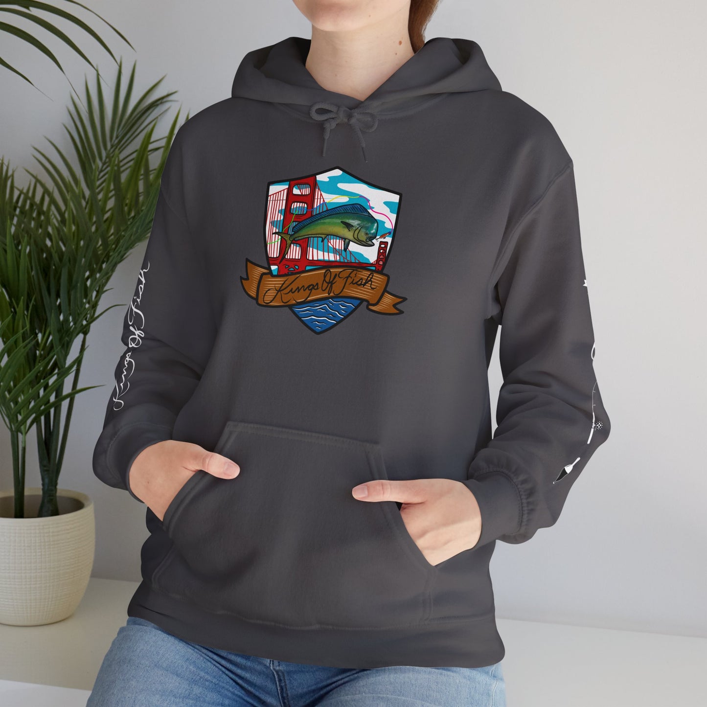 Kings Of Fish Unisex Heavy Blend Hooded Sweatshirt
