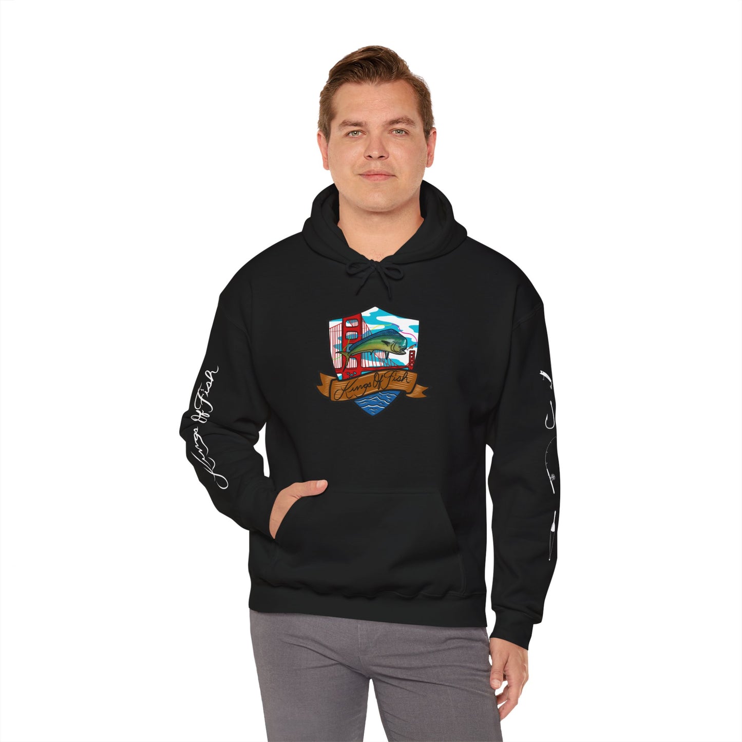 Kings Of Fish Unisex Heavy Blend Hooded Sweatshirt