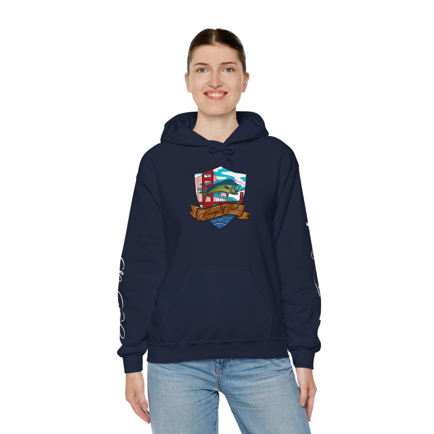 Kings Of Fish Unisex Heavy Blend Hooded Sweatshirt