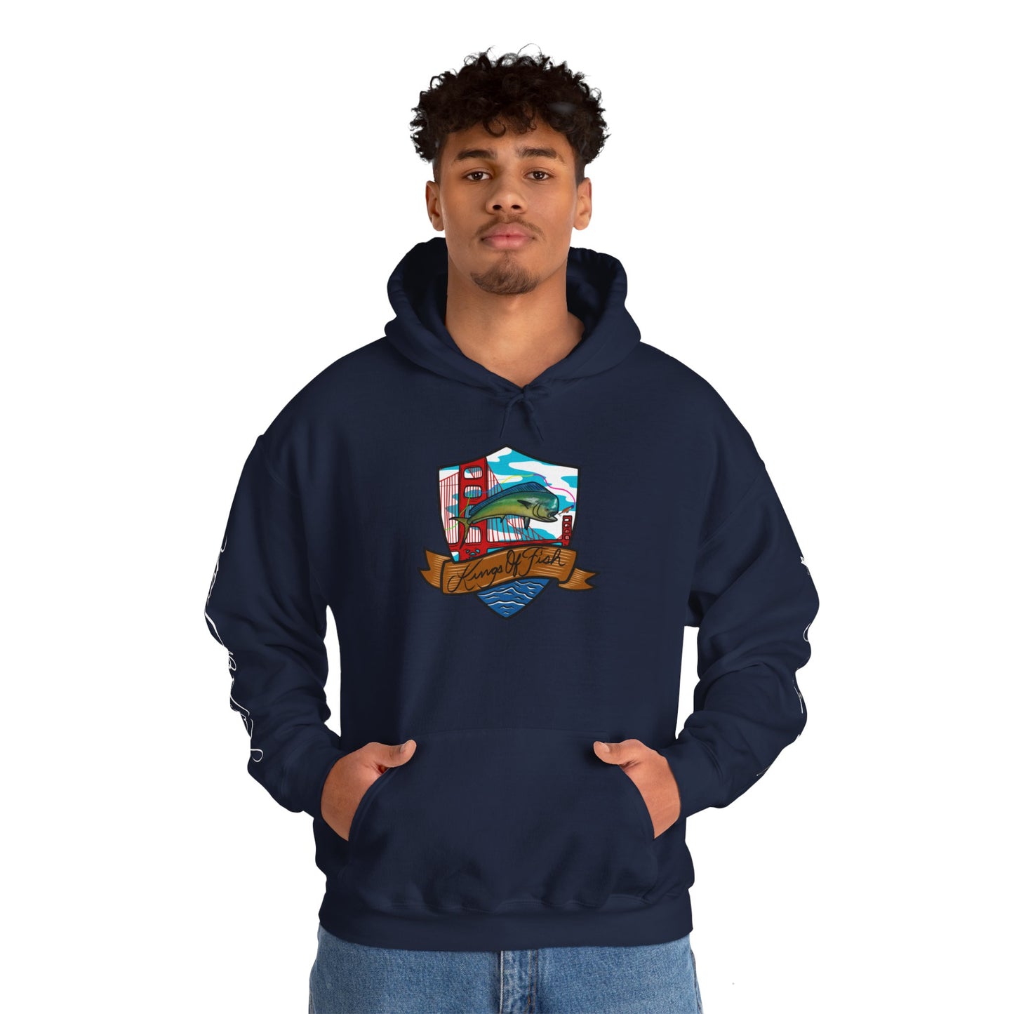 Kings Of Fish Unisex Heavy Blend Hooded Sweatshirt