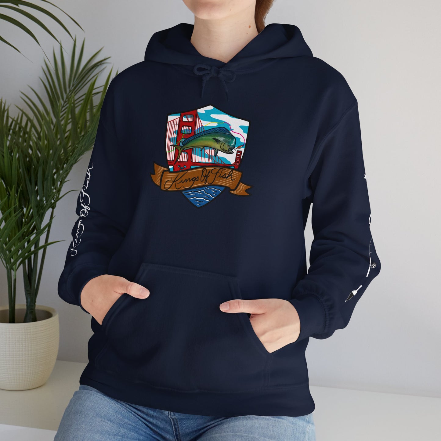 Kings Of Fish Unisex Heavy Blend Hooded Sweatshirt
