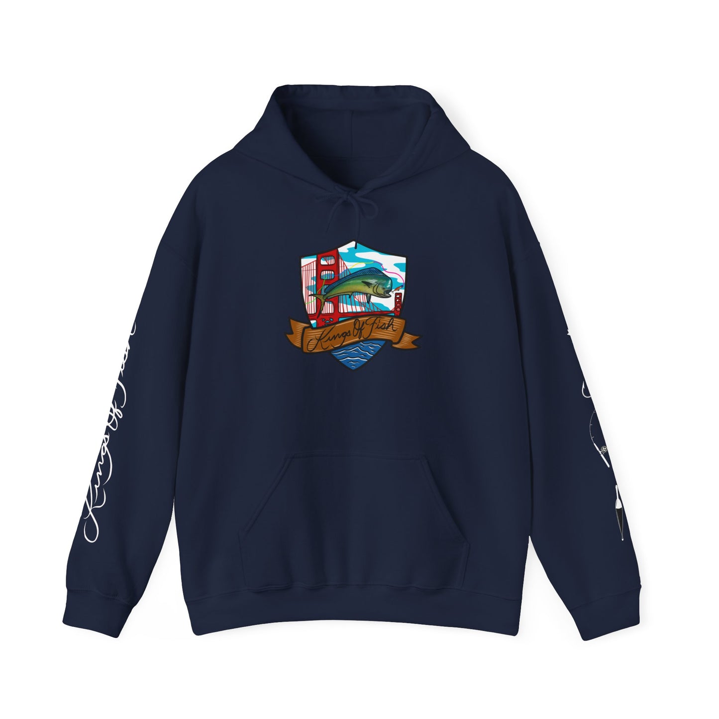 Kings Of Fish Unisex Heavy Blend Hooded Sweatshirt