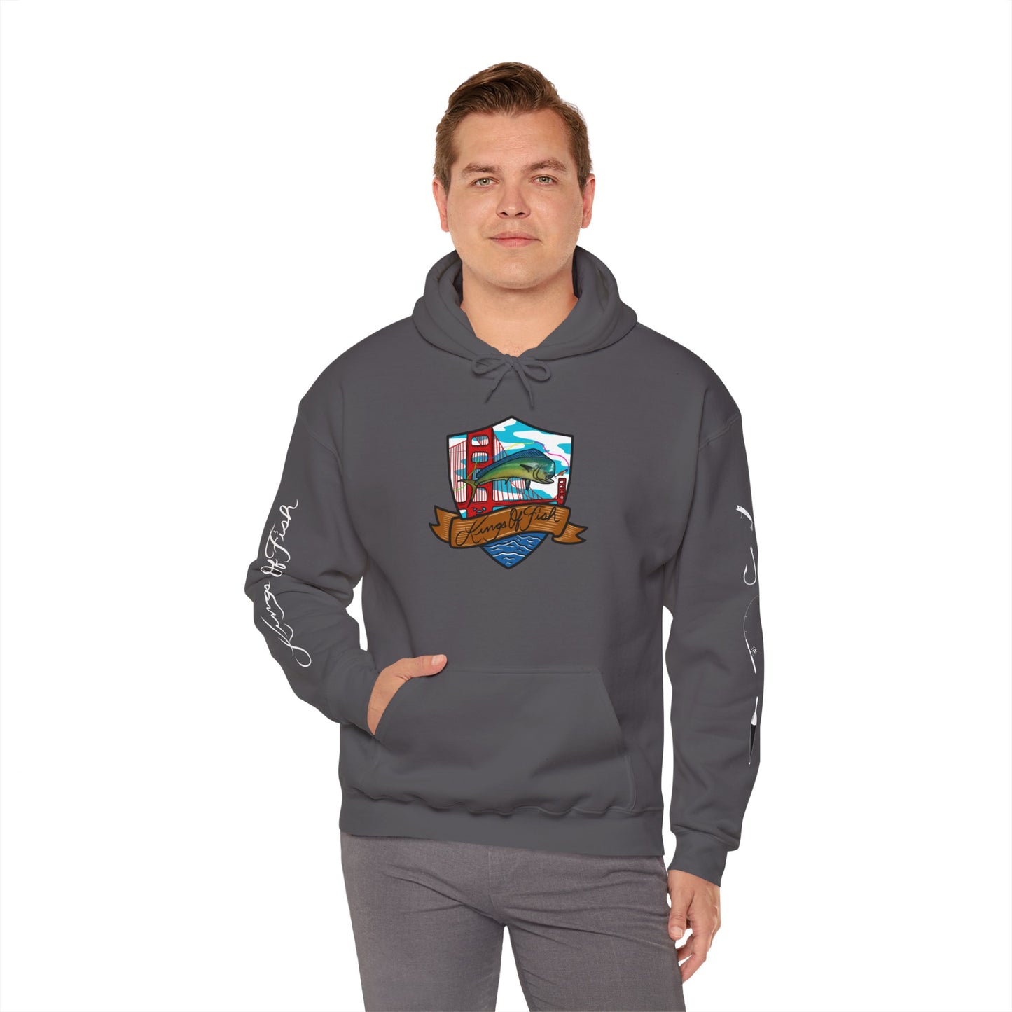 Kings Of Fish Unisex Heavy Blend Hooded Sweatshirt