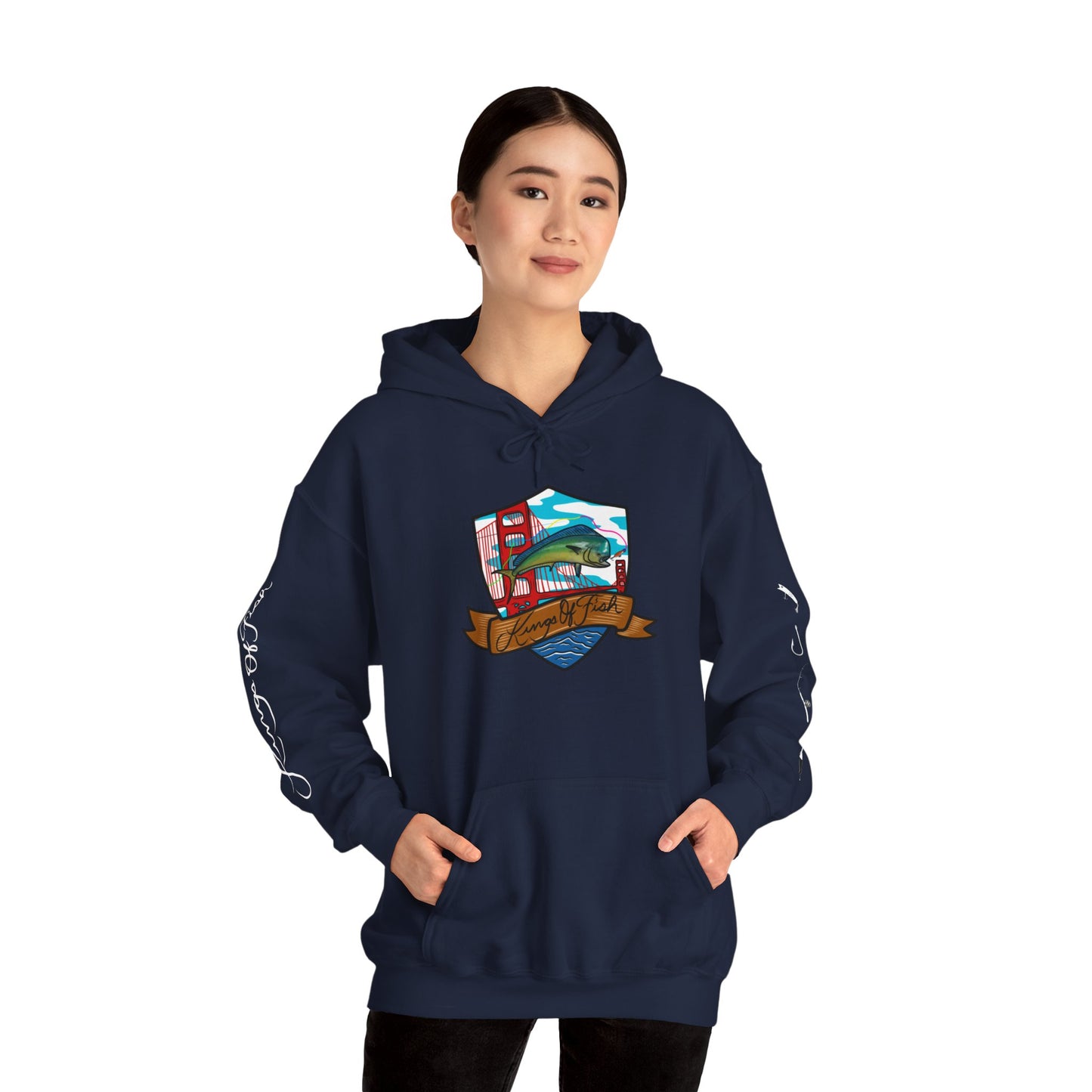 Kings Of Fish Unisex Heavy Blend Hooded Sweatshirt