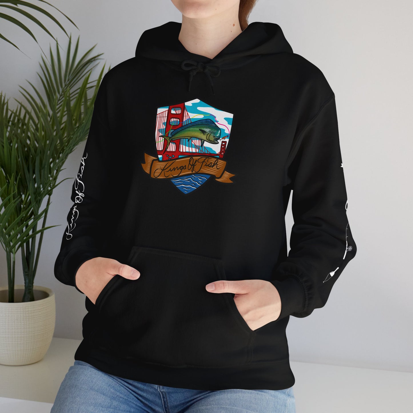 Kings Of Fish Unisex Heavy Blend Hooded Sweatshirt