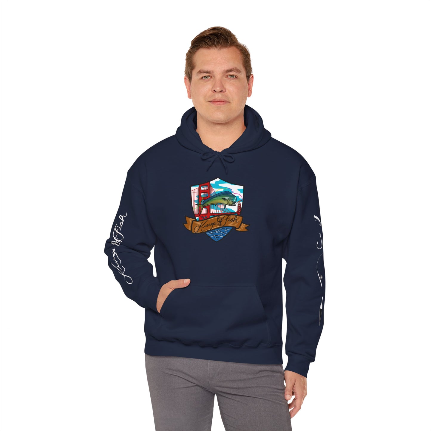 Kings Of Fish Unisex Heavy Blend Hooded Sweatshirt