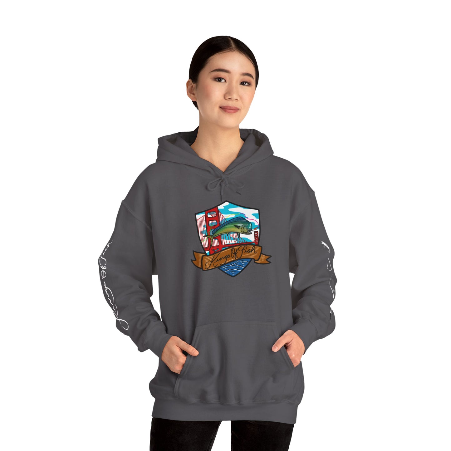 Kings Of Fish Unisex Heavy Blend Hooded Sweatshirt