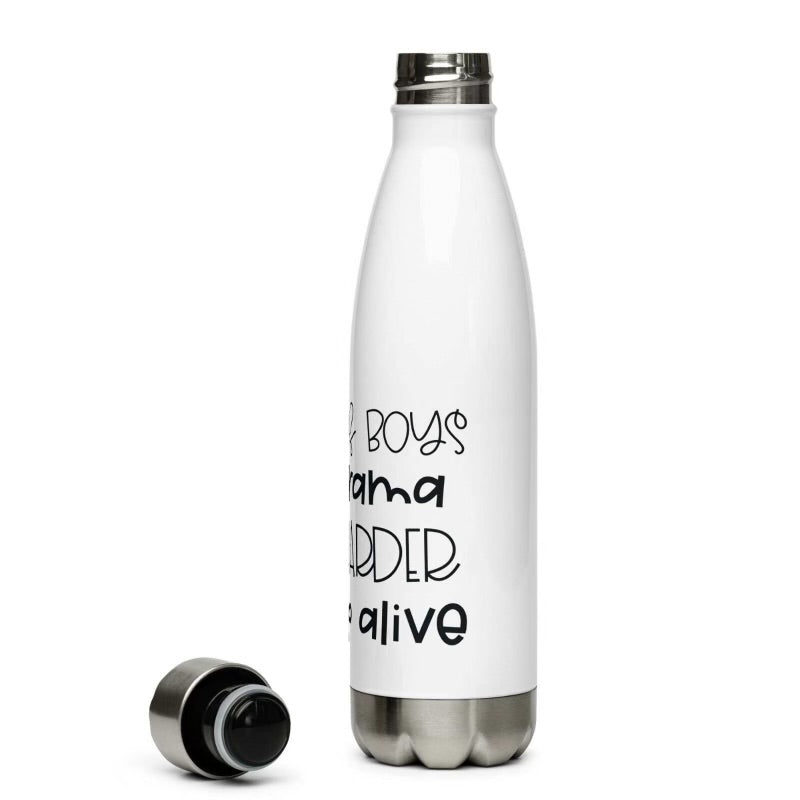Boy mom stainless steel water bottle