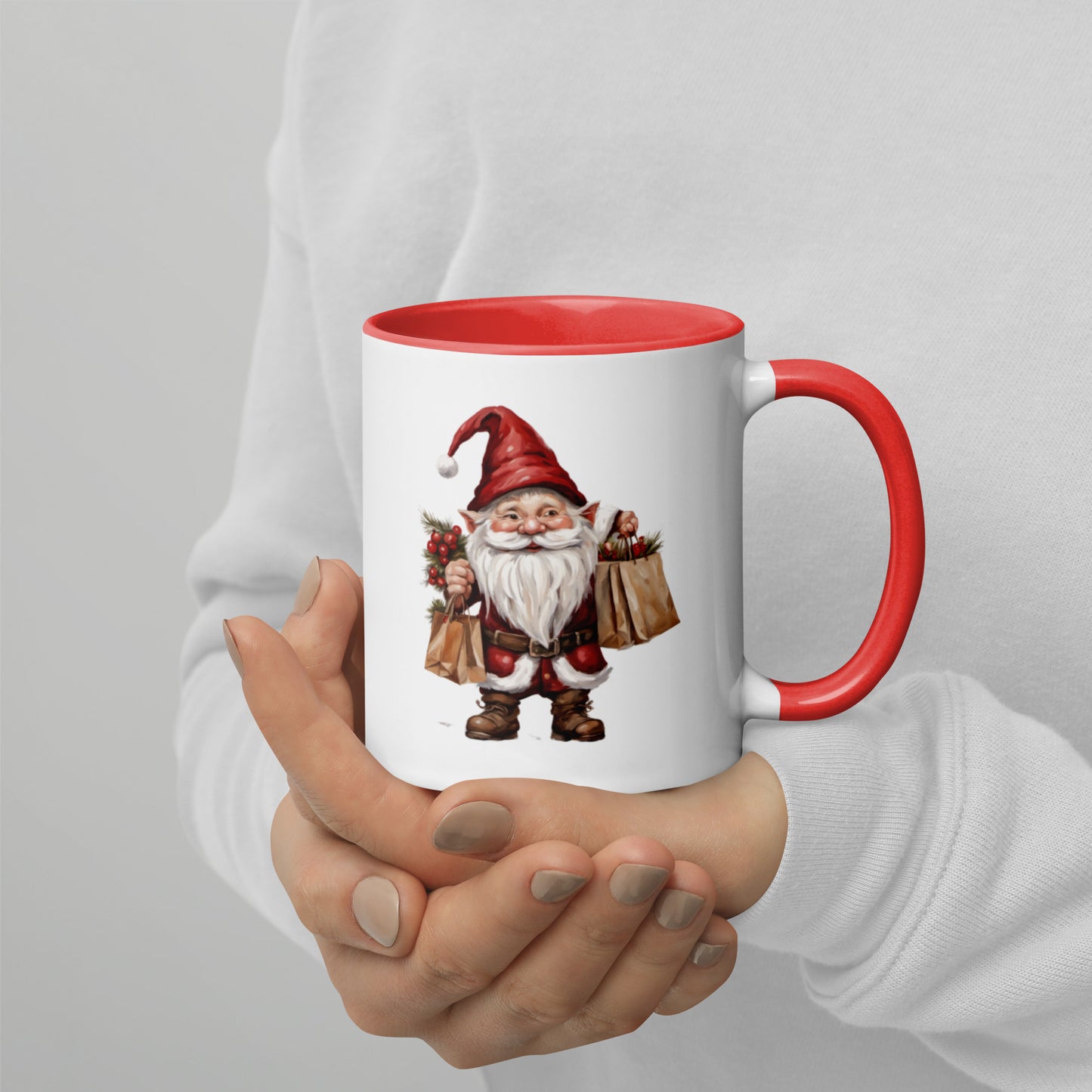 Santa Mug with Color Inside