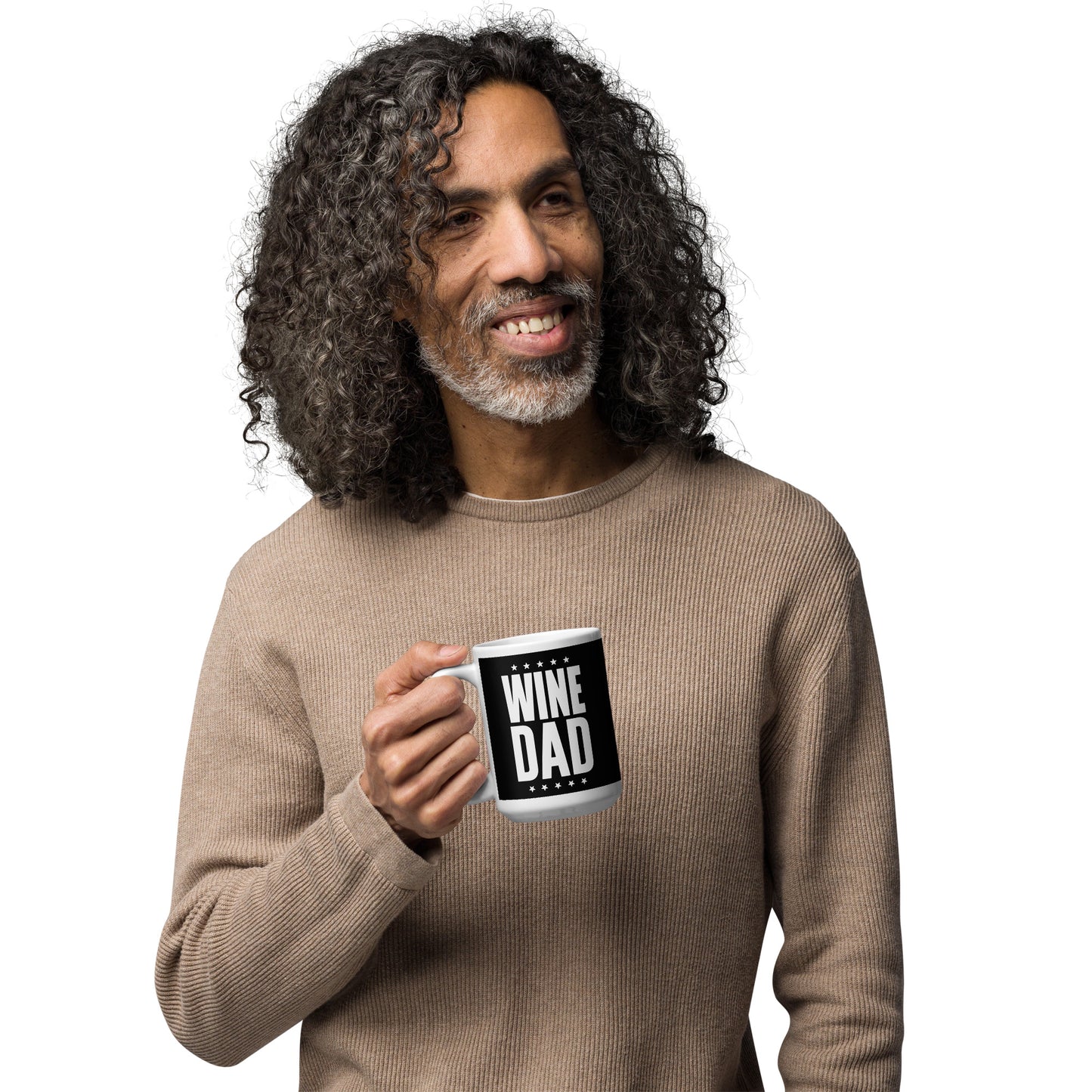 Wine Dad Glossy Mug