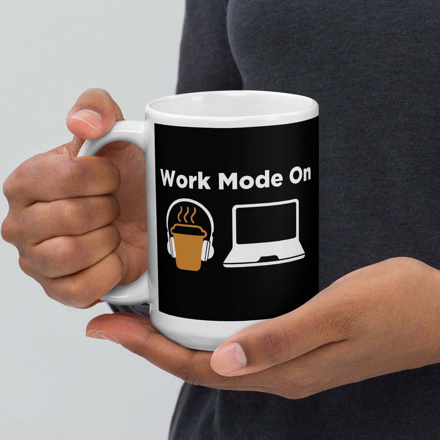 Work Mode Glossy Mug