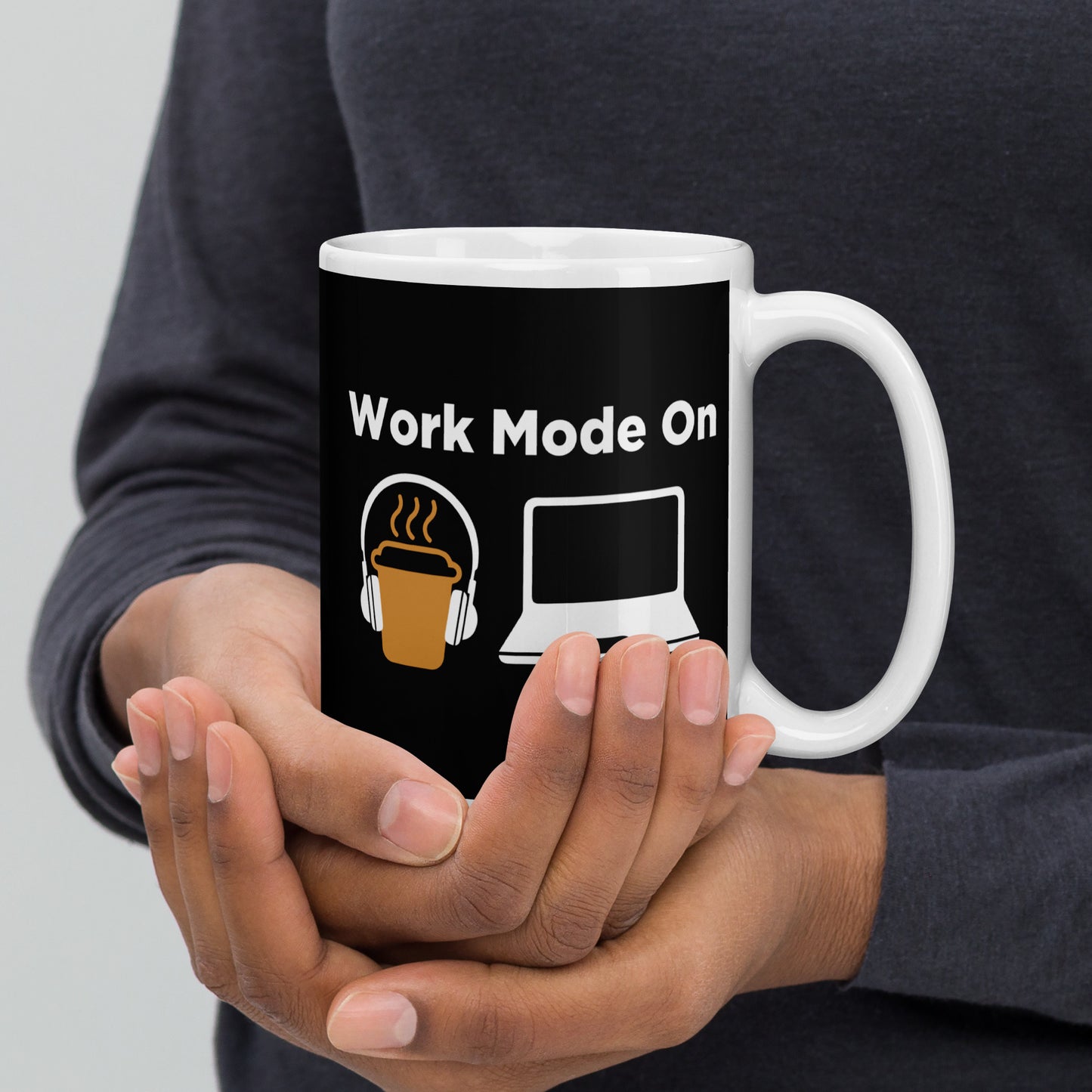 Work Mode Glossy Mug