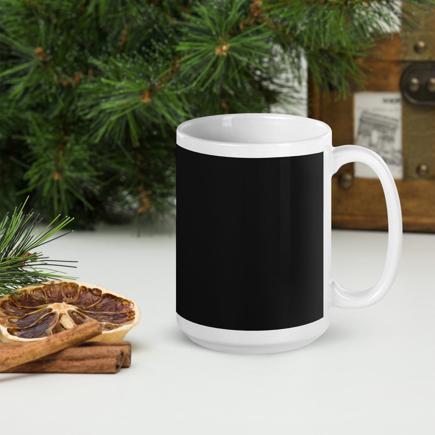 Coffee Christmas Glossy Mug