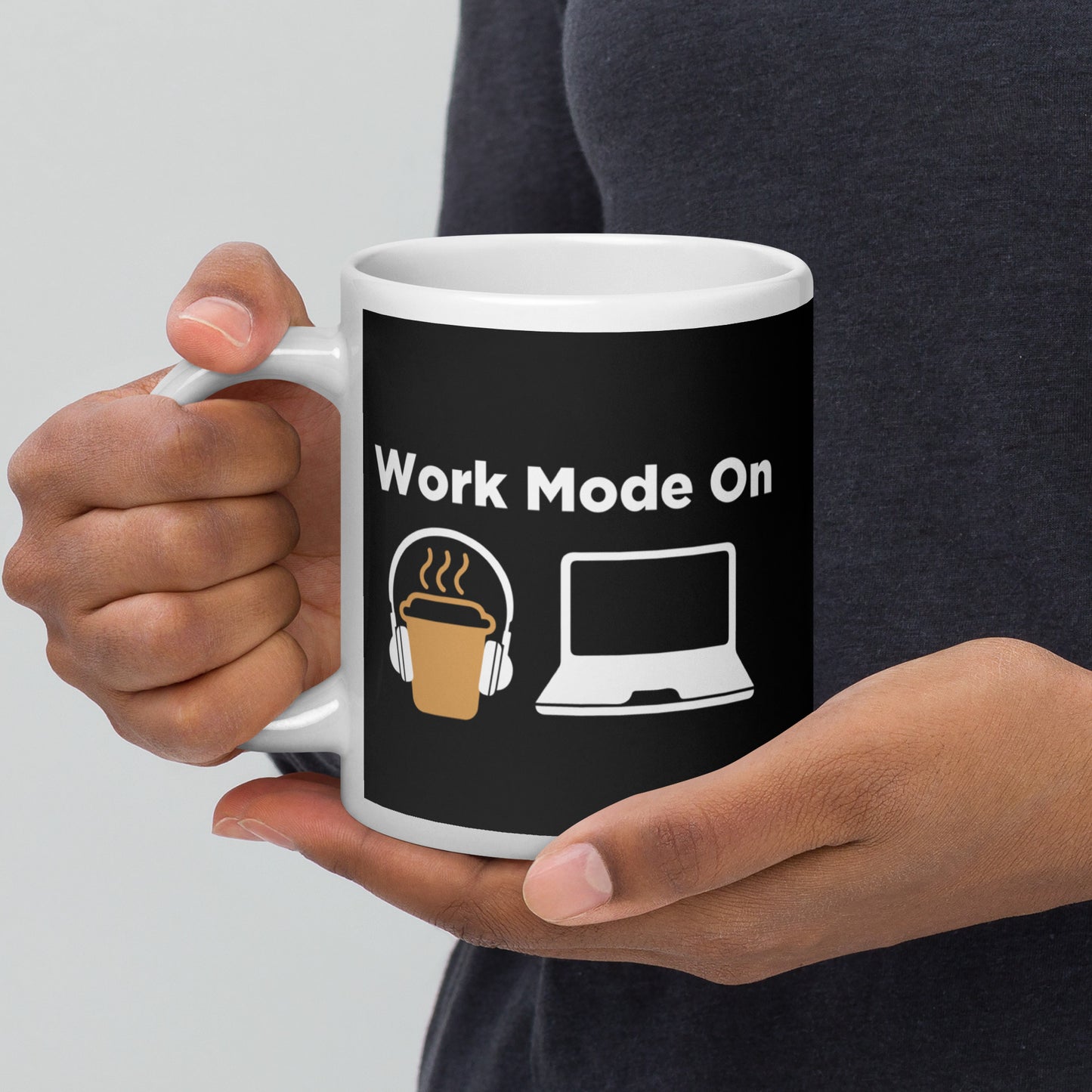 Work Mode Glossy Mug