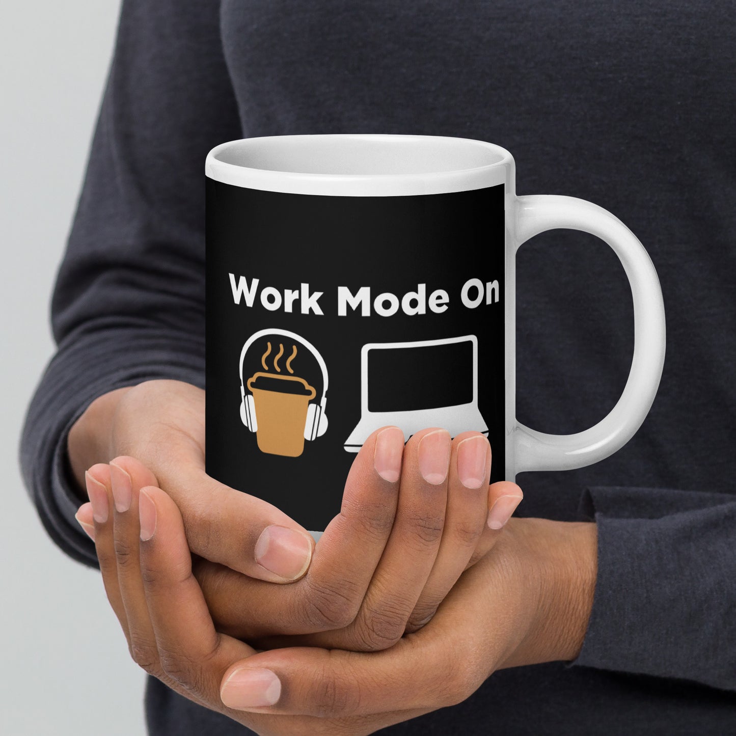 Work Mode Glossy Mug