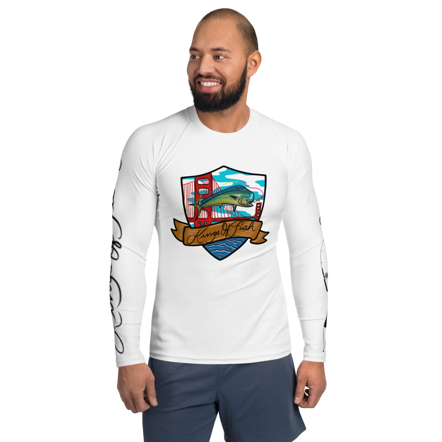 Kings of Fish Halibut Sun Shirt