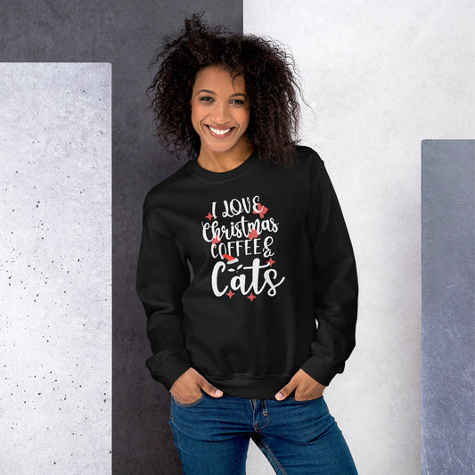I Love Christmas Coffee Sweatshirt