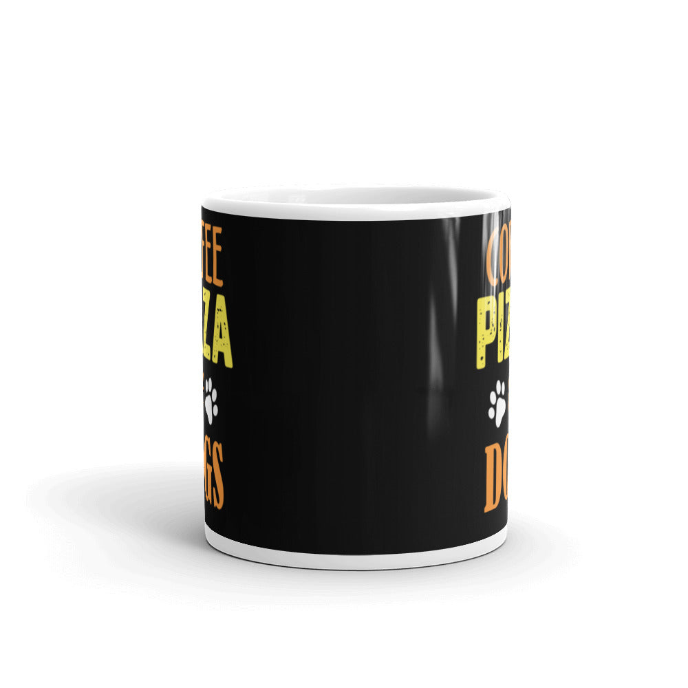 Coffee Pizza Glossy Mug