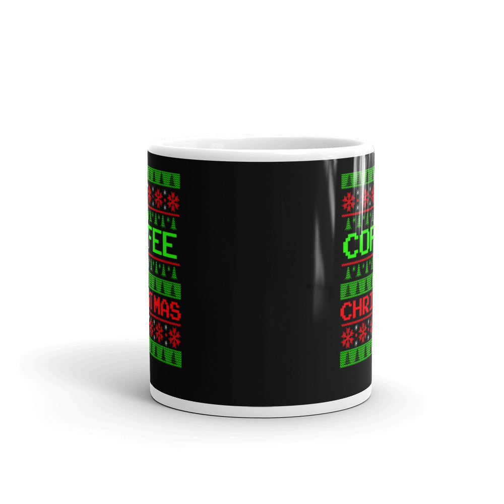 Coffee Christmas Glossy Mug