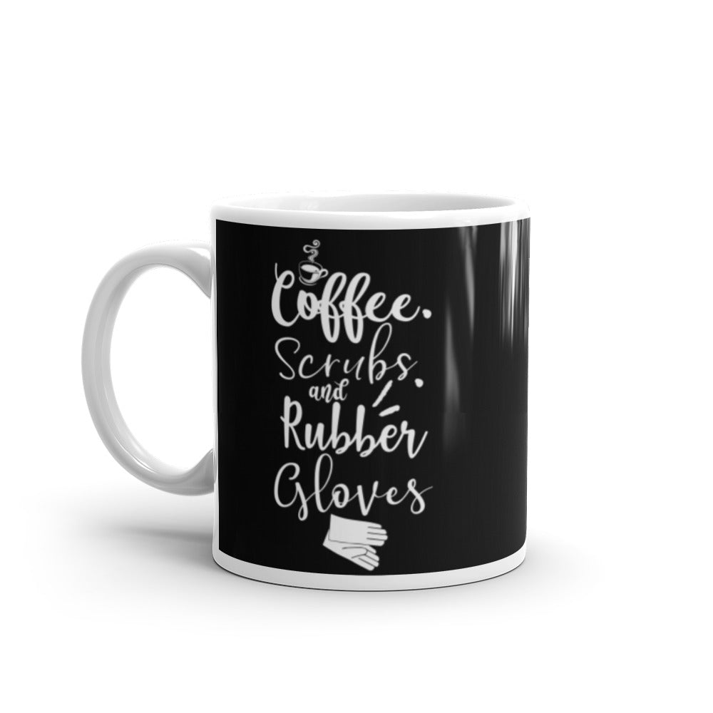Coffee Scrub Glossy Mug