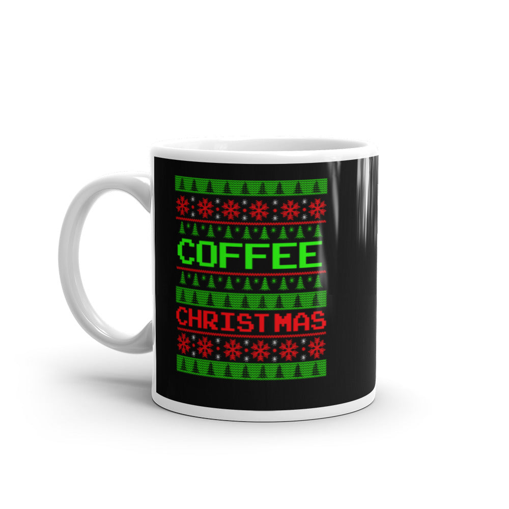 Coffee Christmas Glossy Mug