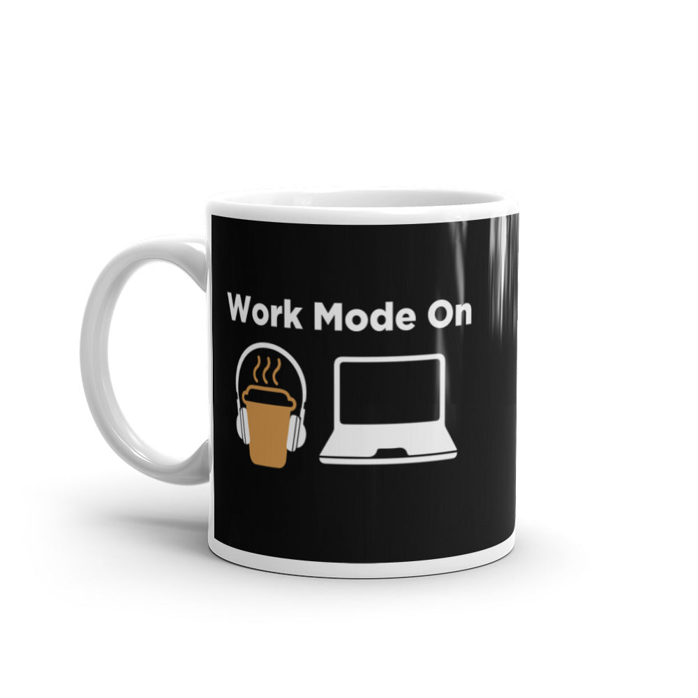Work Mode Glossy Mug