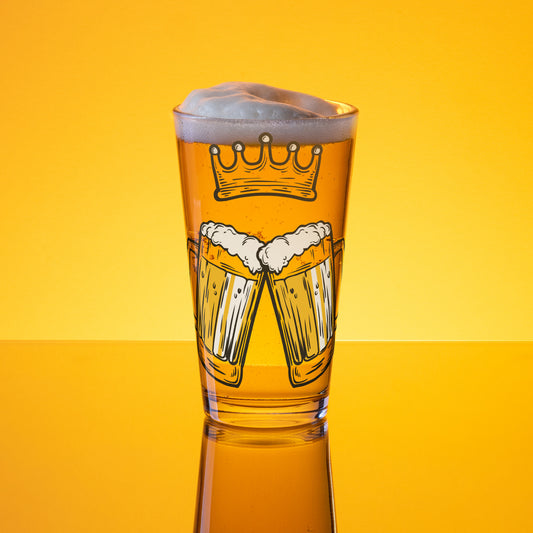 Shaker pint glass