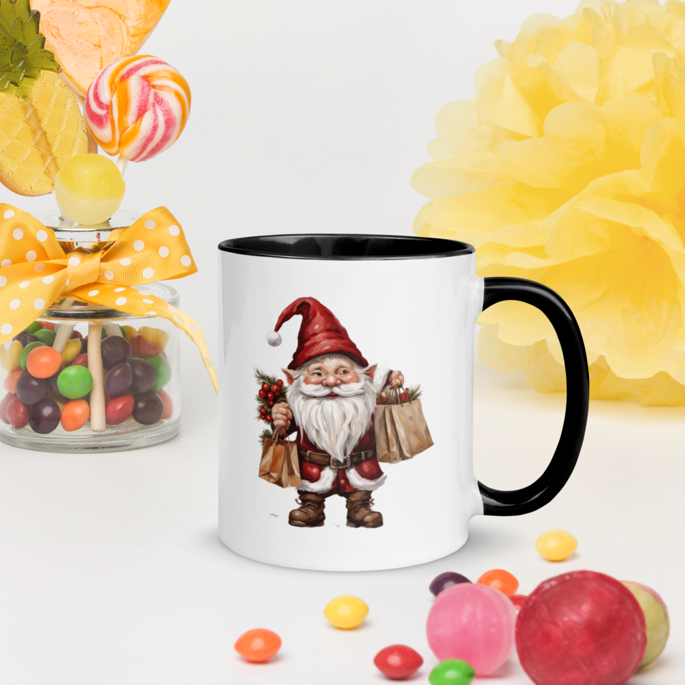 Santa Mug with Color Inside