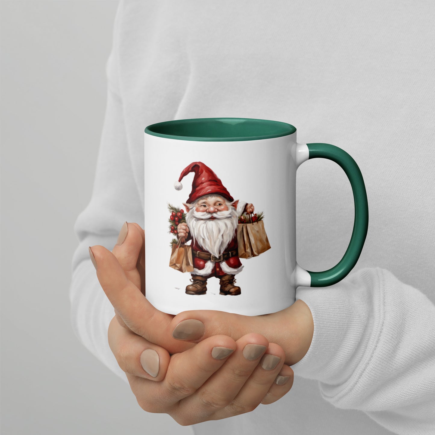 Santa Mug with Color Inside