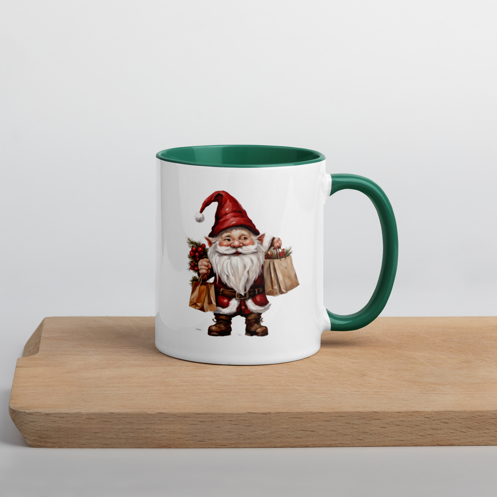 Santa Mug with Color Inside