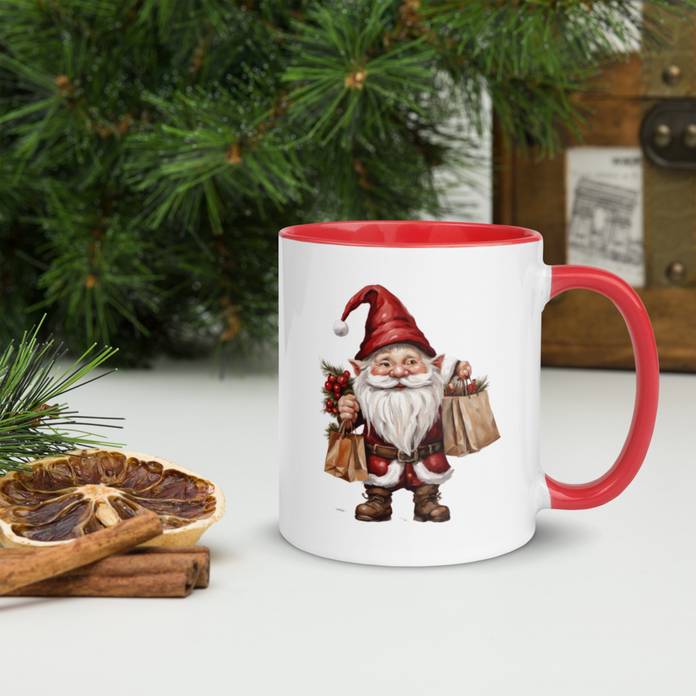 Santa Mug with Color Inside