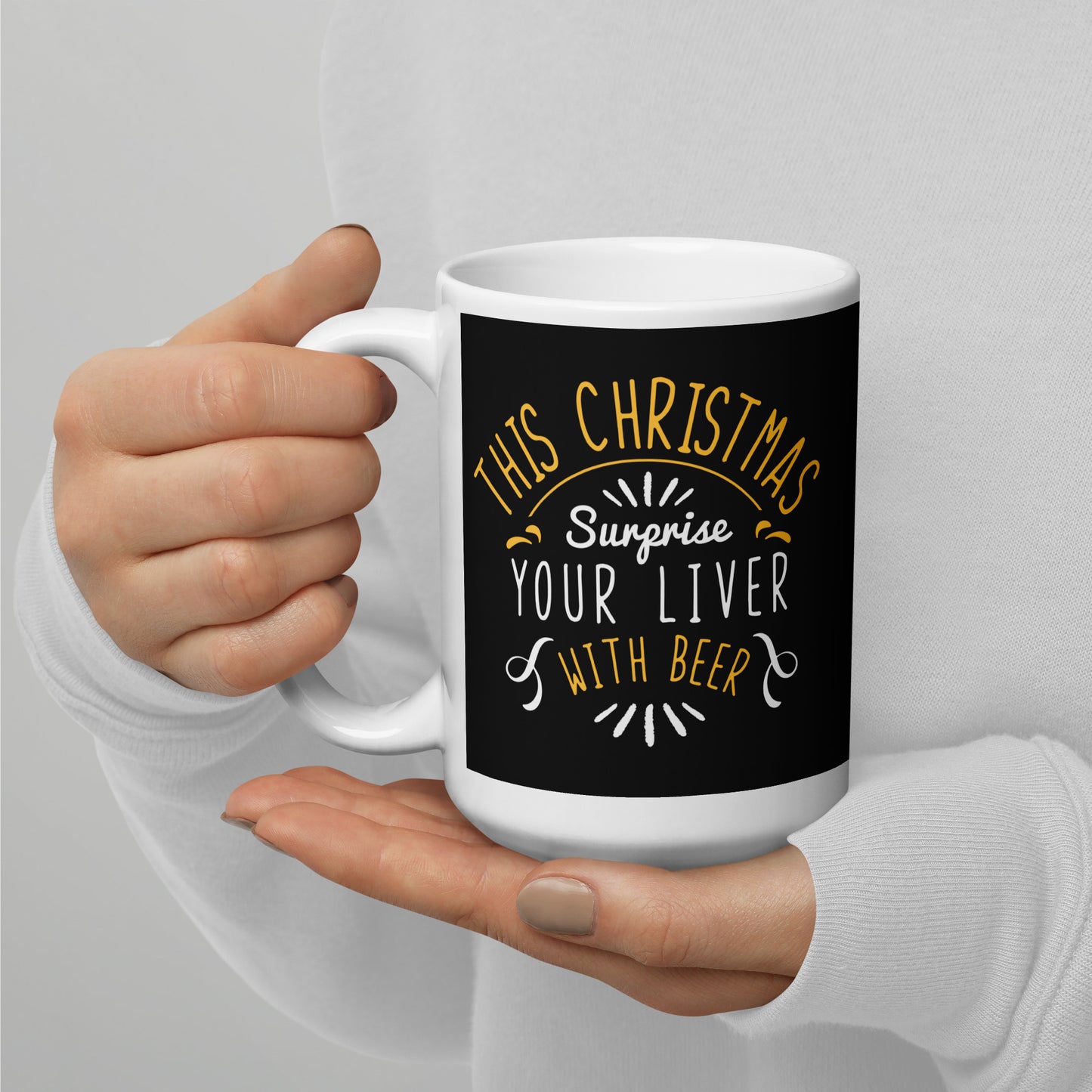 This Christmas Surprise Glossy Mug