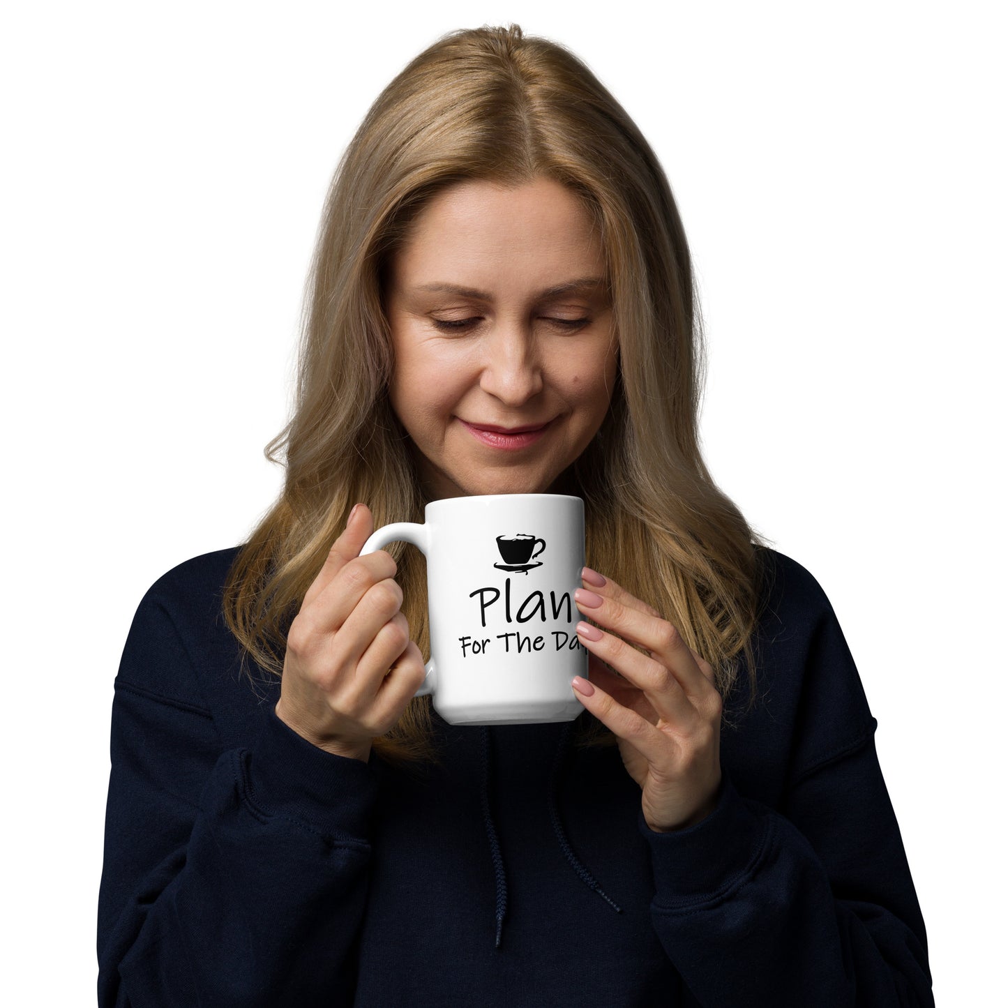 Plan For The Day Glossy Mug