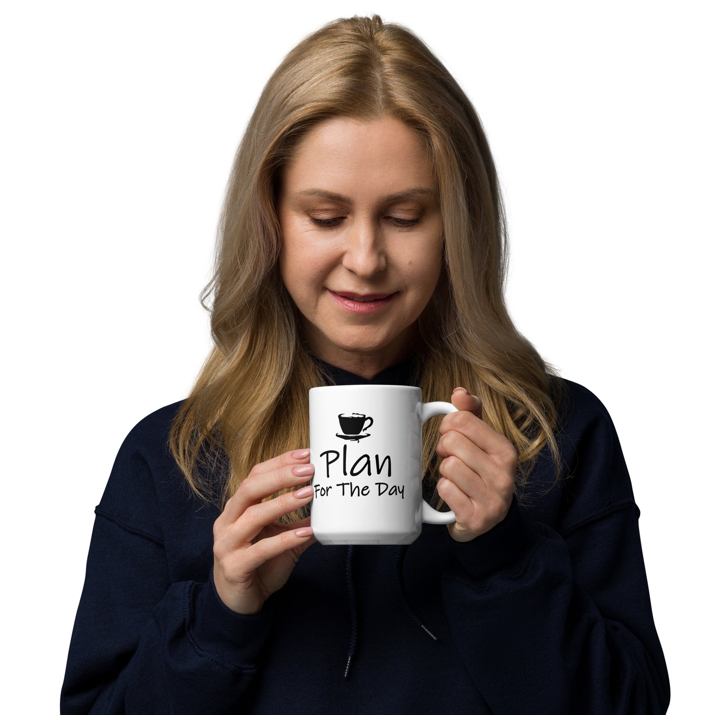 Plan For The Day Glossy Mug