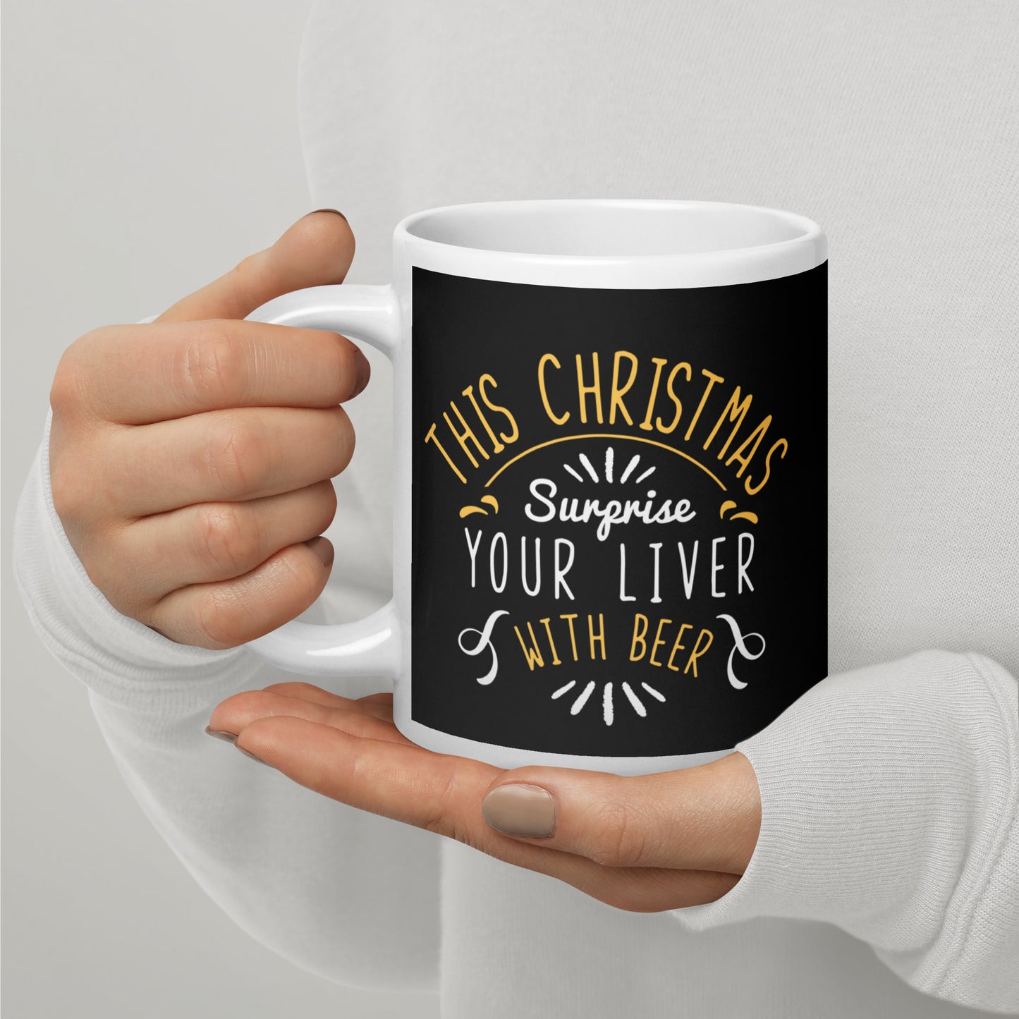 This Christmas Surprise Glossy Mug