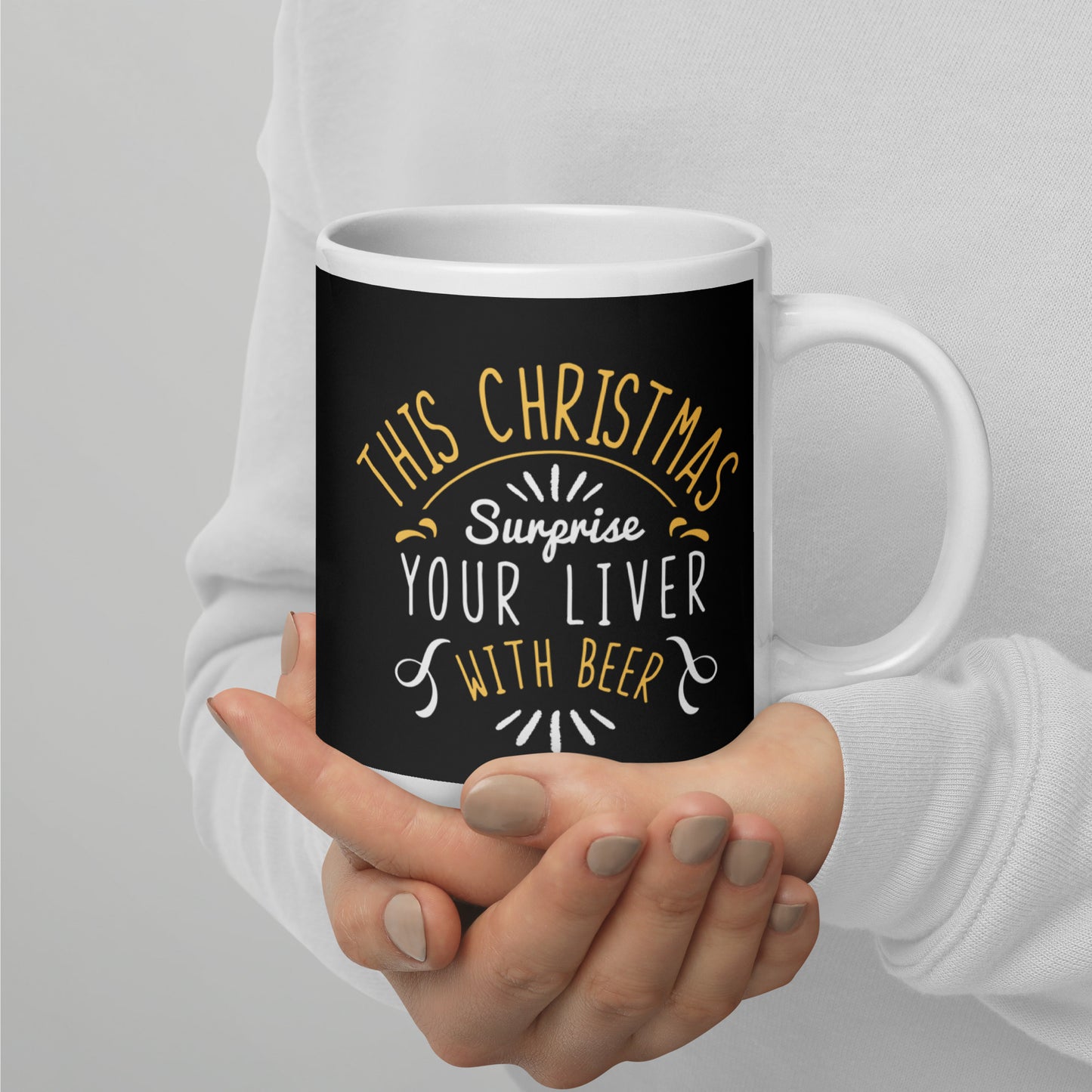 This Christmas Surprise Glossy Mug