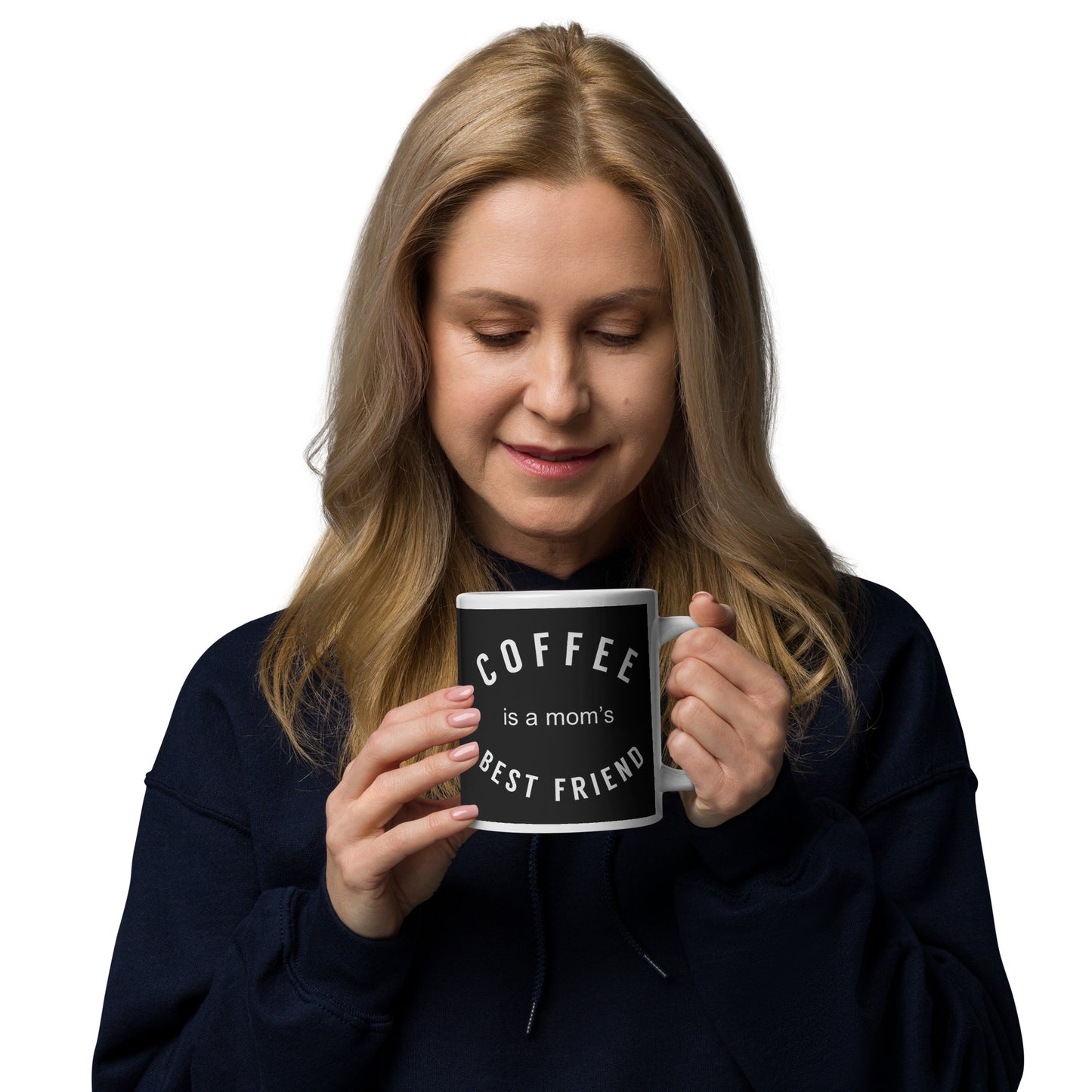 Coffee Mom´s Best Friend white glossy mug