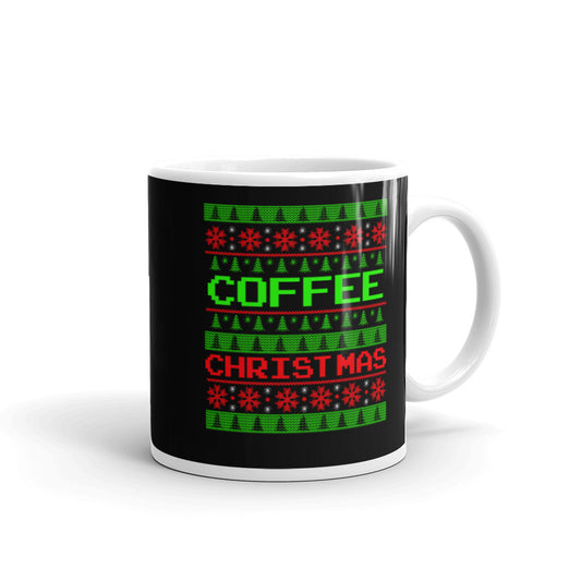 Coffee Christmas Glossy Mug