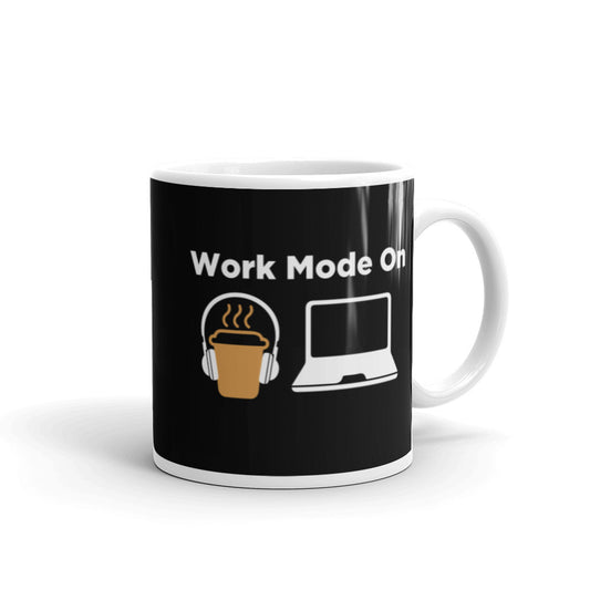 Work Mode Glossy Mug