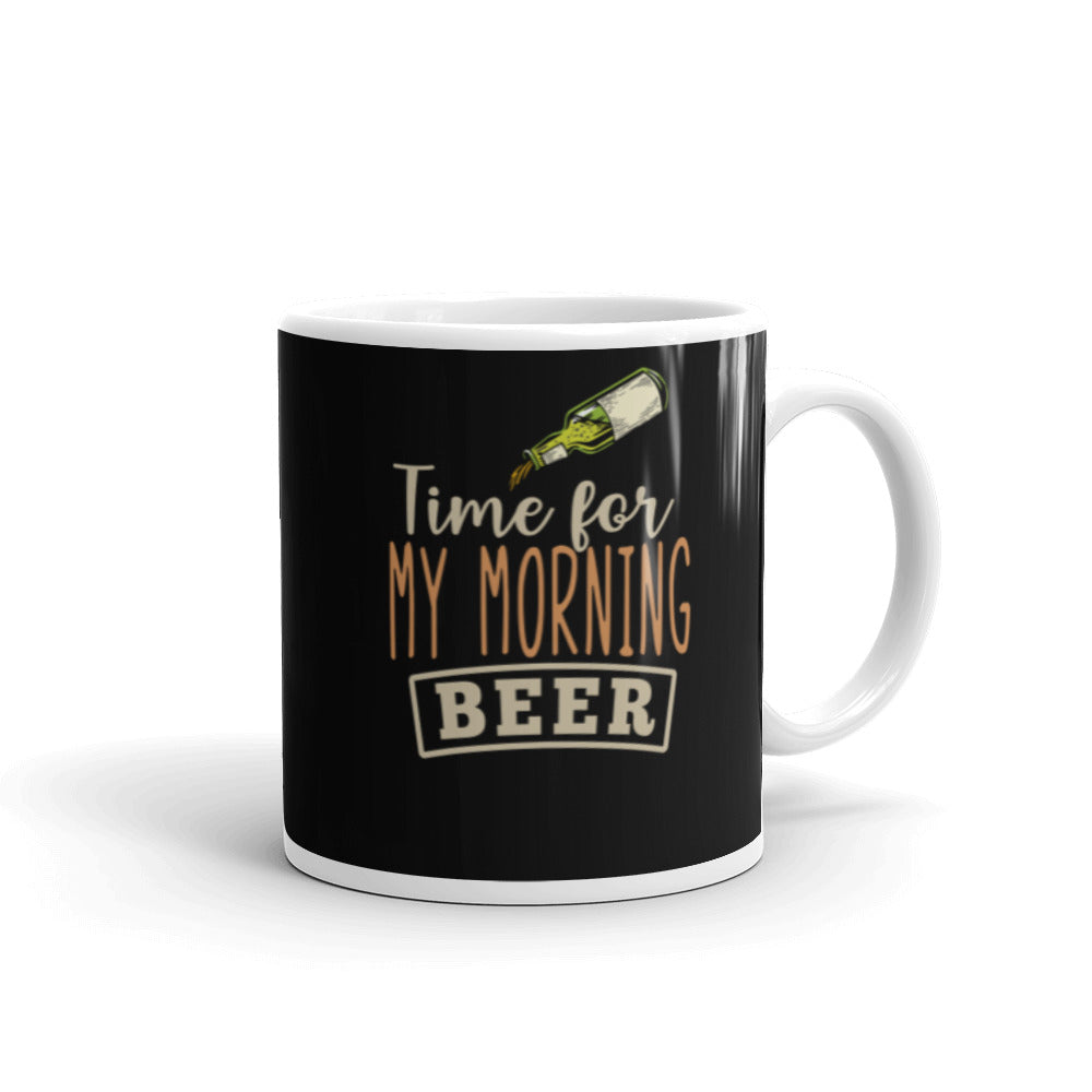 Morning Beer Time Glossy Mug